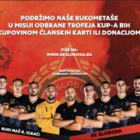 Podrži naše rukometaše u misiji odbrane trofeja KUP-a BiH