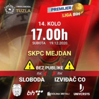 U 14. kolu rukometaši Slobode dočekuju ekipu RK Izviđač CO Ljubuški.