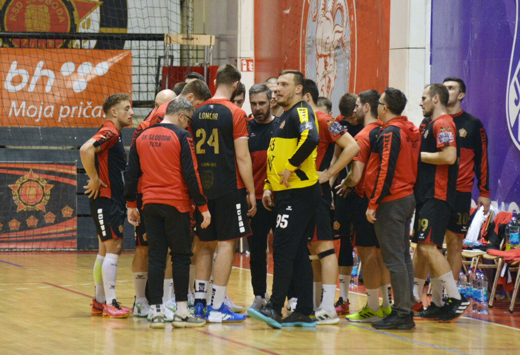 Rukometaši Slobode poraženi u prvoj utakmici 1/4 finala Kupa BiH